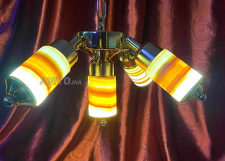 lustre en pierre naturelle onyx 