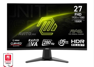 MSI MAG 276CXF 27 inch 1ms 180Hz Neuf