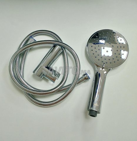 Kit douchette rond chromé جودة عالية وديزاين مودرن