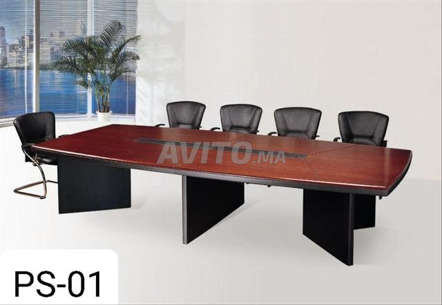 mobilier de bureau\marguerite\table de réunion - 2