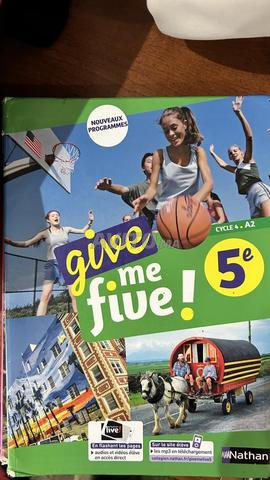 anglais Give me five 5è collège francais 