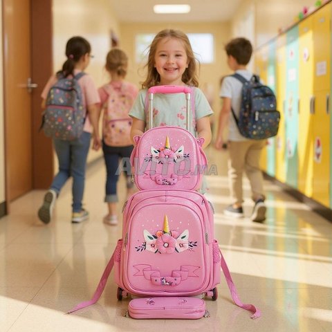Cartable Démontable motif Licorne 