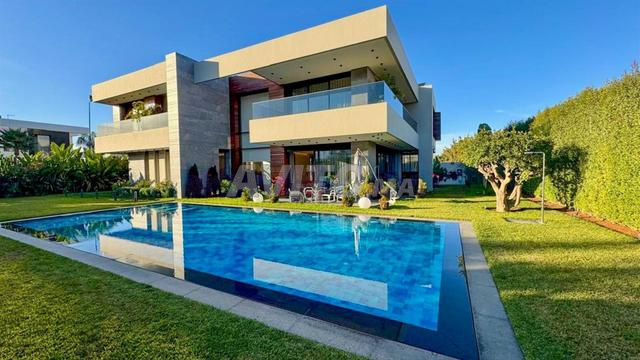 villa de luxe 1300m rabat souissi Orangerie 