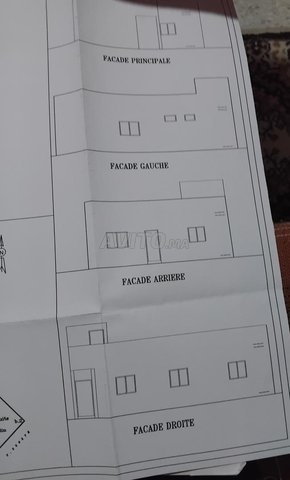 Vente de terrain avec maison de 160m