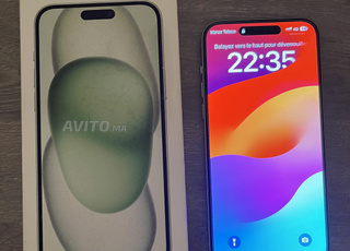 iPhone 15 Plus  avec boite 