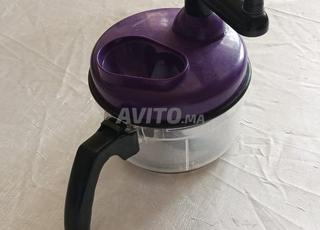 Service assiettes et hachoir manuel