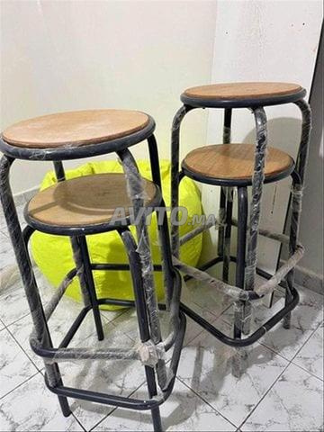 Tabouret scolaire superposable GM assise arrondi - 2