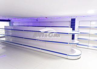 Rayonnage supermarché - accessoires magasin