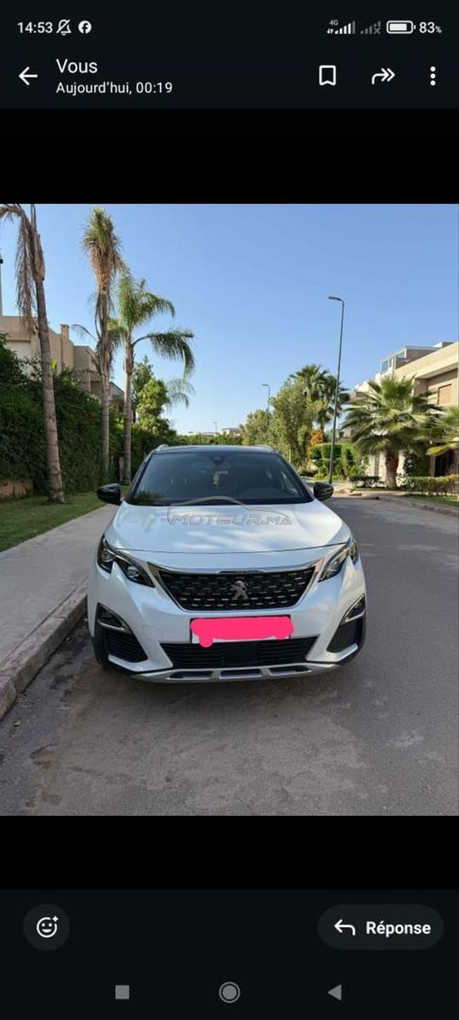 Peugeot 3008 Diesel Manuelle 2018 à Agadir