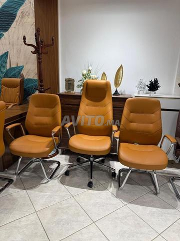 pack des chaises président et visiteur similicuir - 2