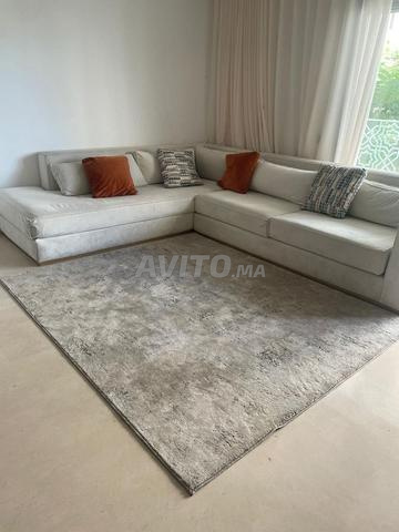 ✨ Tapis moderne –Comme neuf-Prix pour vente rapide