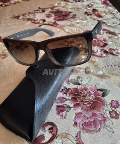 ray ban lunette soleil matt brown