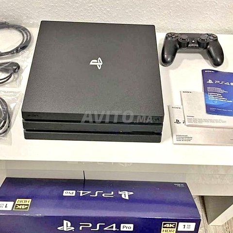 Ps4 pro 1tb 2 mannet