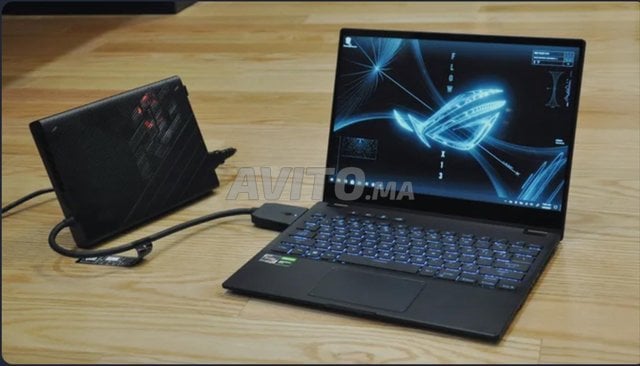 asus rog flow flow avec carte graphique externe