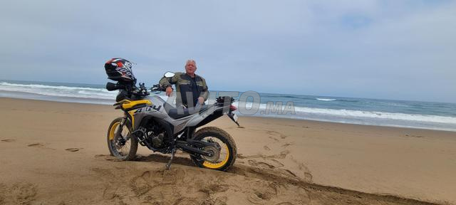 sortie désert en moto