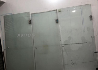 3 ابواب زجاجية