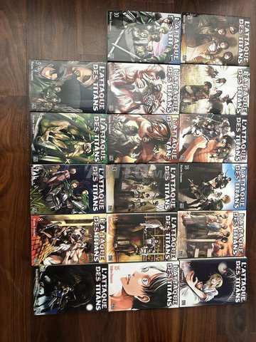 L’attaque des Titans 16 Manga à vendre 