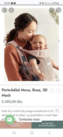 BABYBJORN Porte-bébé Move, 3D Mesh NEUF  - 2