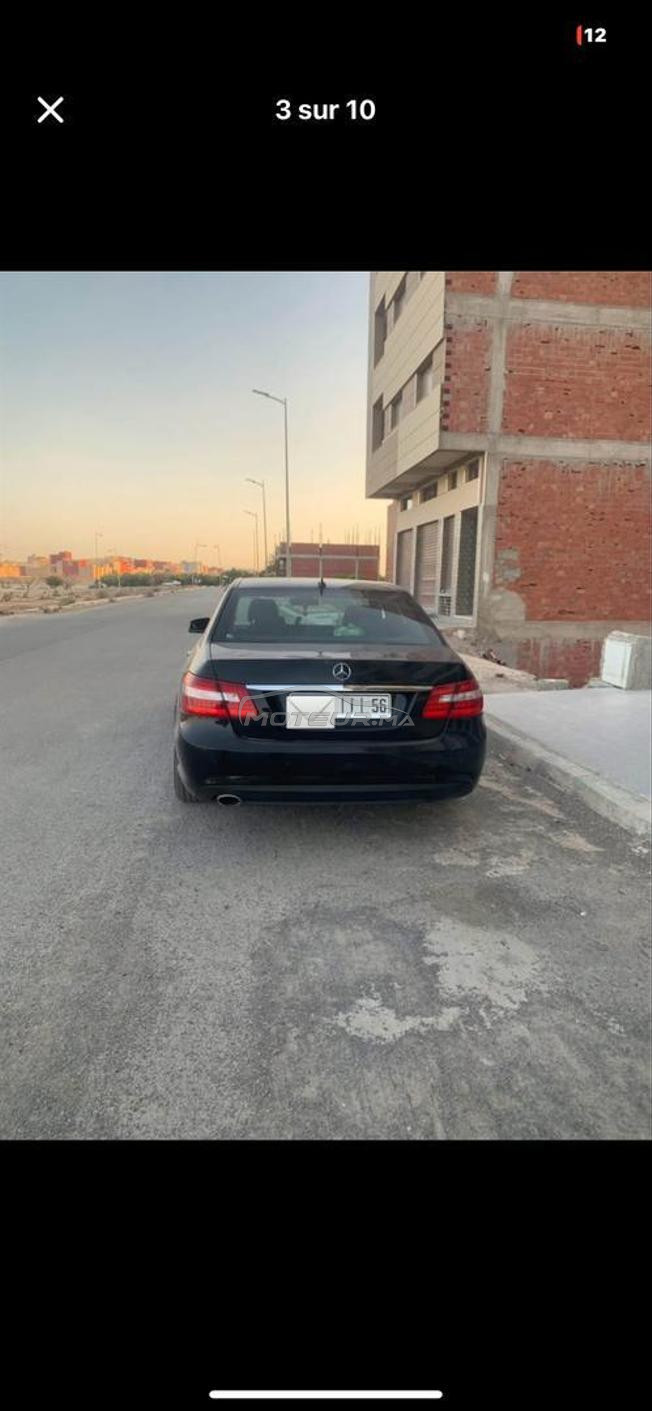 mercedes E250 bleu effeiciency