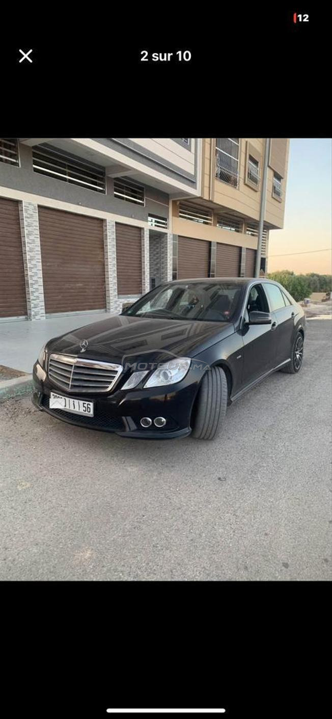mercedes E250 bleu effeiciency