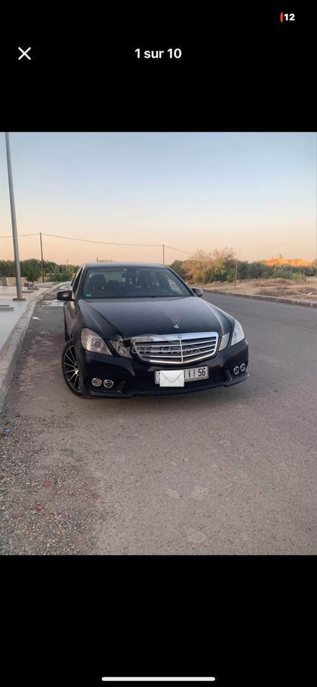 mercedes E250 bleu effeiciency