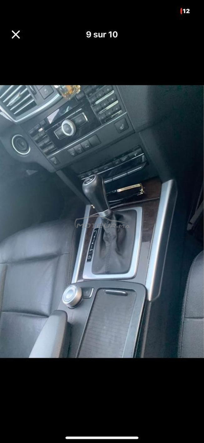 mercedes E250 bleu effeiciency