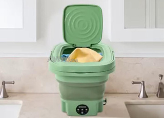 ٱلة الغسيل القابلة للطي 