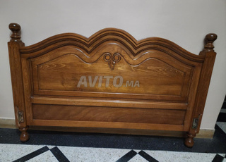 lit deux place en hetre