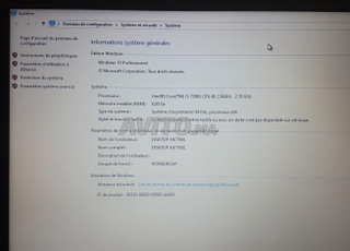 HP pc portable i5 7th generation