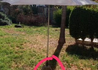 Parasols de différentes tailles 