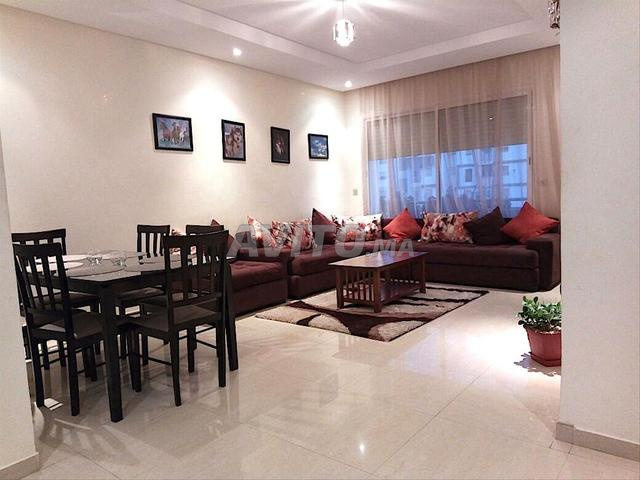 appartement meublé -2chambres -salon- parking