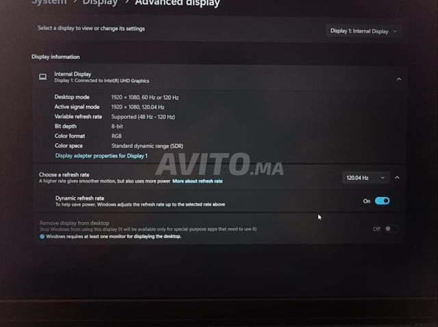 PC i5-12th, 16GB, 512GB NVME SSD,120hz FHD 15'6 - 2