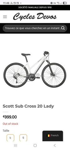 Tres bon Vélo Allemand Aluminium Scott à vendre  - 2