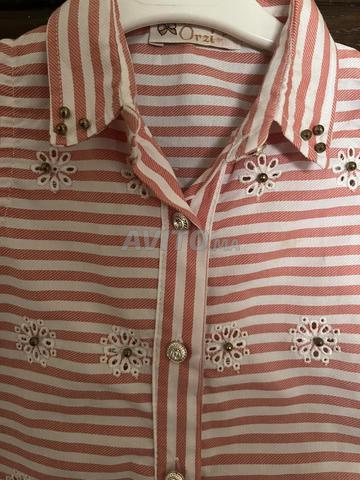 Ensemble fille (pantalon chemise) 1et 2 ans - 2