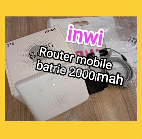 Routeur wifi 4G inwi zte mf293n2 