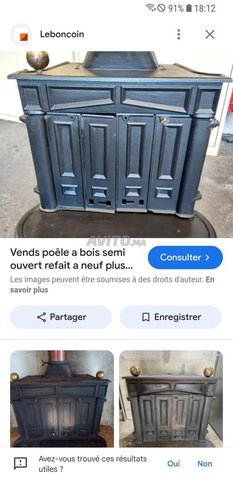 Cheminée Poêle à Bois Godin semi