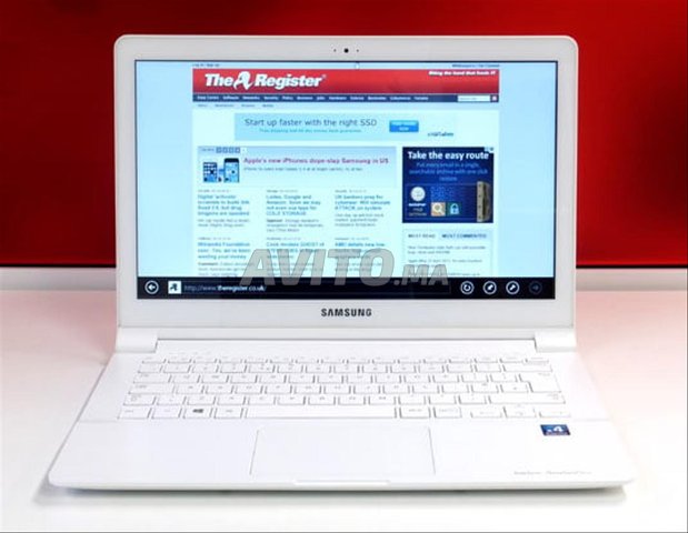 Samsung Slime disc 256 SSD écran 13