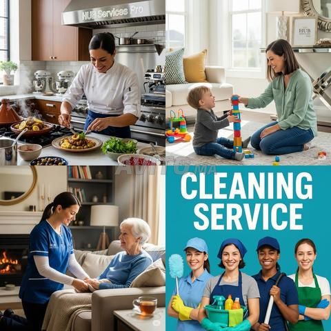 Femme de menage, Cuisinière, nounou