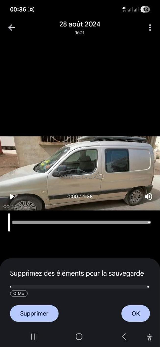 Citroën Berlingo Diesel Manuelle 2002 à Agadir