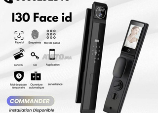 SERRURE INTELLIGENTE FACIALE EMPREINTES CODES Wifi