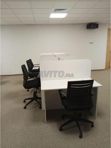 Fabrication Des Bureaux En Bois  Semi Métallique - 2