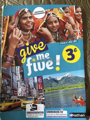 livre give me five anglais 3eme nathan 