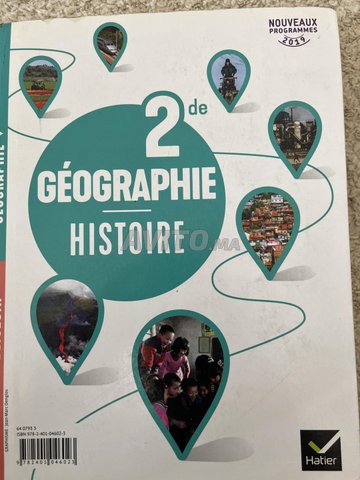livre histoire géographie seconde 