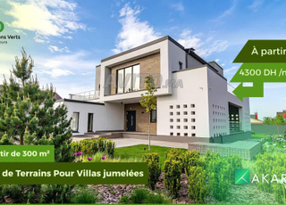 Terrain pour villa à vendre à Bouskoura