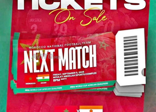 Tickets Maroc - Niger 