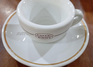 Service 6 tasses café Espresso ACF Italy vintage