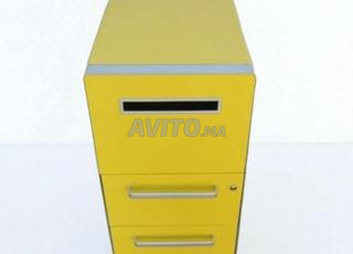 خزانة أدراج بيسلي متحركة صفراء