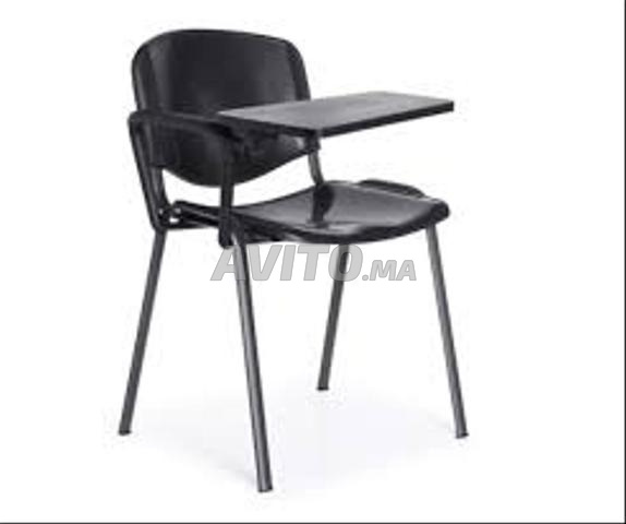 Chaise avec table d'écriture enbois\table scolaire