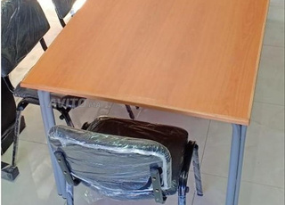 mobilier scolaires \chaise\table\tableau\banc\iso