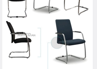 Chaise pour bureau en simili cuir\en mesh dispo